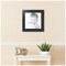 ArtToFrames 20x20" Matted Picture Frame with 16x16" Single Mat Photo Opening Framed in 1.25" Black and 2" Mat (FWM-4083-20x20)